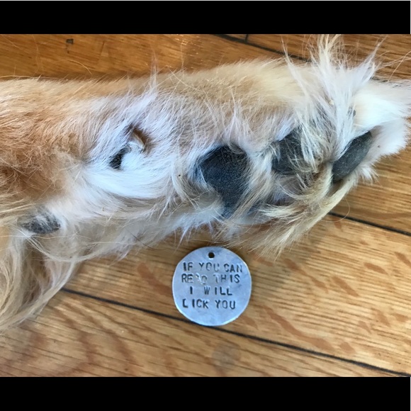 Custom hand made Nickel or copper I.D. tag - Picture 3 of 4